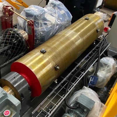 Крановий тросовий барабан