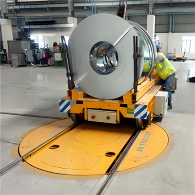 Поворотний транспортний візок